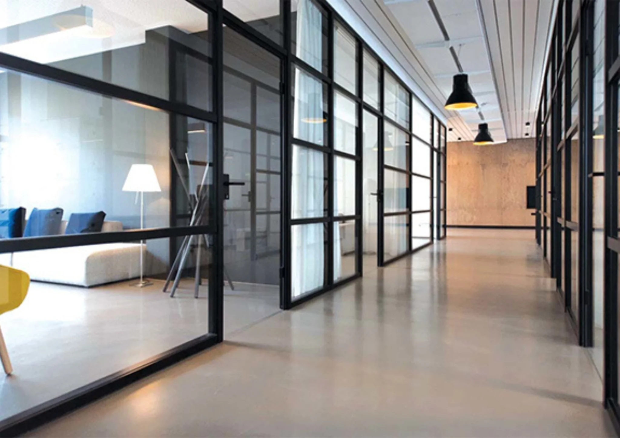 Cloisons vitrées bureau